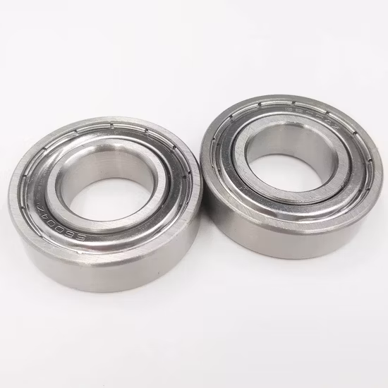 ステンレス鋼の深溝玉軸受 6200 6201 6202 6203 6204 6205 Zz 2RS 606 2RS 高温耐性