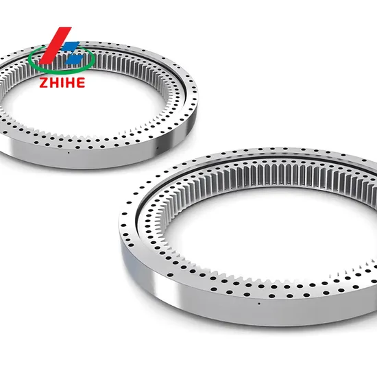 ショベル、マニピュレータ、建設機械用転がり軸受用の外歯車と内歯車を備えたギヤレス四点接触玉軸受です。